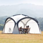 TXTC Abri Événementiel Grande Tente À Auvent pour 8 À 10 Personnes Tente De Camping, Grand