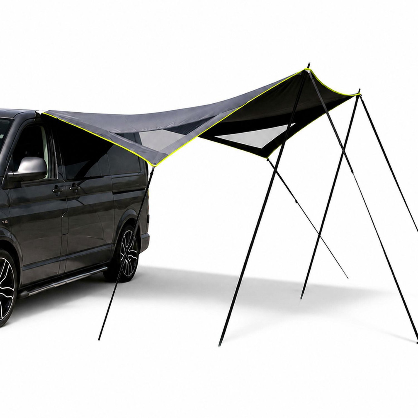 auvent-camping-228aen-1.jpg Auvent Pare Soleil Moderne pour Camping car Citron Vert – Image 1