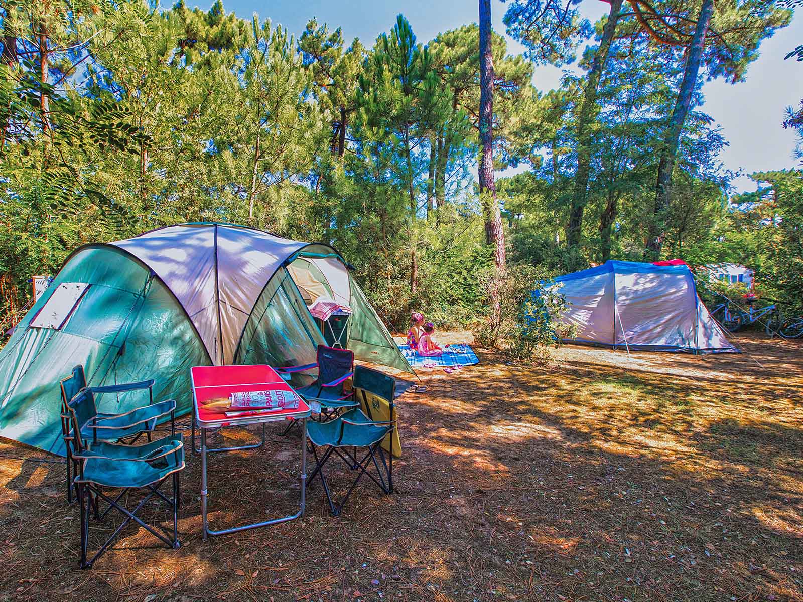 emplacement-tente-193bfi-1.jpg Emplacement tente Forêt Camping Royan Emplacements Camping Royan, Charente Maritime Camping Bois Soleil – Image 1