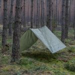 Bâche de bivouac Tarp 3x3 MFH Olive Acheter en ligne Magasin en ligne MILITARY