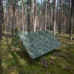 Bâche de bivouac Tarp 3x3 MFH Woodland Acheter en ligne Magasin en ligne MILITARY