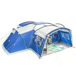 Skandika Nimbus 12 Tente familiale 12 Personnes 630 x 760 cm avec/sans Tapis de Sol Cousu avec/sans Cabines Sombres (avec Tapis de Sol Cousu/Cabines Sombres/Bleu) : Amazon.fr: Sports et Loisirs