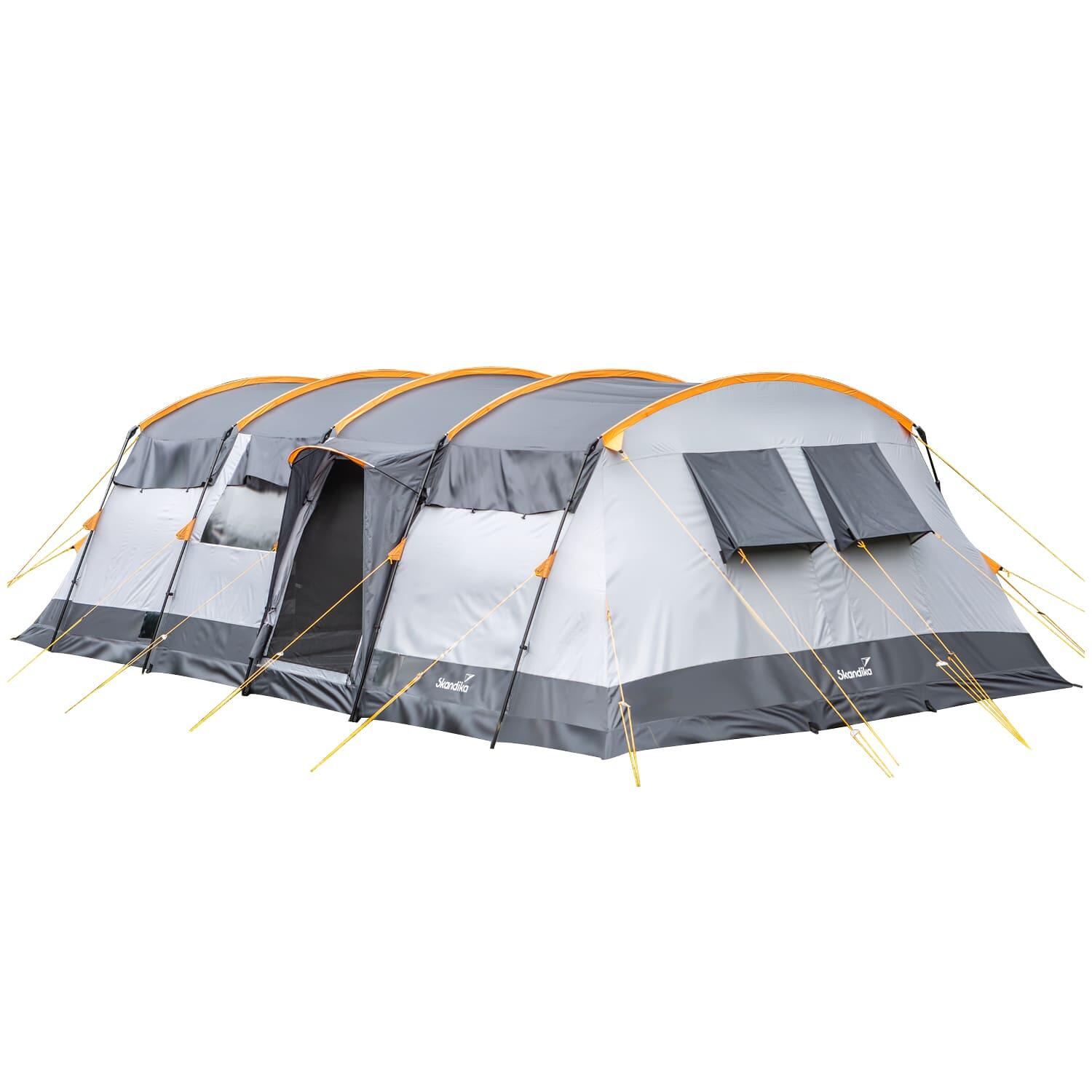 tente-12-personnes-576noq-1.jpg Tente tunnel Hurricane 12 Sleeper Protect 12 places Sol cousu, 2 cabines – Image 1