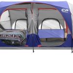 CAMPROS CP Tente Familiale 6 12 Personnes, Grande Tente Tunnel avec 3 Chambres, Hauteur 183 cm, Tente Camping Imperméable avec Grand Espace de Vie, Moustiquaires et Sac de Transport : Amazon.fr: Sports et Loisirs