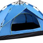 Tente de camping automatique portable pour 2 à 4 personnes pour l'extérieur, la randonnée, le glamping, l'alpinisme et les voyages : Amazon.fr: Sports et Loisirs
