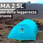 Camp Minima SL 2 personnes. Tente de randonnée, trek, trail ultra légère et compacte