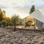 Autentic tente haut de gamme de luxe pour Glampin