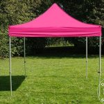 TENTE CANOPY 3X3 METRES ROSE EVP Évènements en Provence