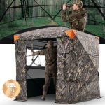 Affût de chasse transparent VEVOR – 4 5 personnes, champ de vision à 270°