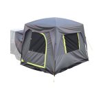 VEVOR Tente de hayon de SUV, 2480 x 3080 mm, tente arrière SUV de camping imperméable, conception spacieuse à double couche pour 5 8 personnes, avec ...