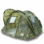 vidaXL Tente de pêche 2 personnes camouflage imperméable | vidaXL.fr