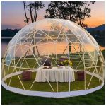 liuyunfeiGL Tente dôme 12ft Transparente 8 pers Jardin fête Camping Igloo | Diamètre 3,6m × hauteur 2,2m, grand espace pour 4 à 8 personnes. Parfait pour jardin, terrasse, anniversaire ou mariage. : Amazon.fr: Sports et Loisirs