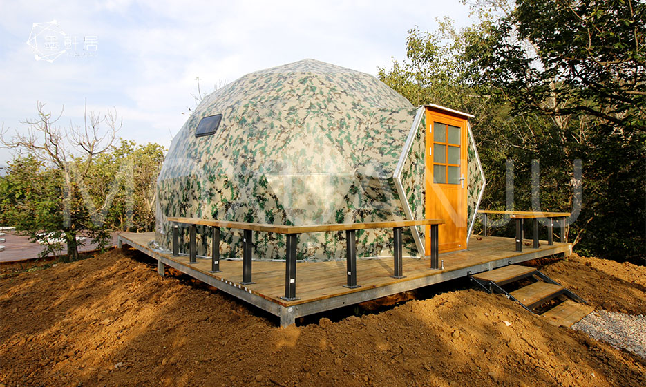 tente-dome-974qwx-1.jpg Tente dôme igloo de glamping étoilée MORE TENT Tente Glamping – Image 1