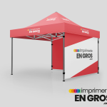 IMPRIMERIE EN GROS | Tente d'exposition personnalisée
