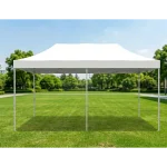 Tente pliante professionnelle EOS 3x6m polyester ouverte