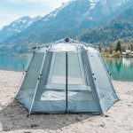 trekony Tente d'exposition, aluminium
