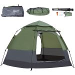 Tente de camping étanche légère et facile à monter 2,6x2,6 mètres | stockinger.com
