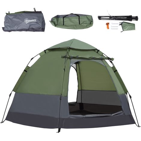 tente-facile-a-monter-261rxr.jpg Tente de camping étanche légère et facile à monter 2,6x2,6 mètres | stockinger.com – Image 1