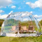 Tente à Bulles Pop Up pour 5 à 7 Personnes Igloo Dôme pour Jardin, Terrasse, Abri Résistant aux UV Événement, Camping, Fête, Observation des Étoiles : Amazon.fr: Sports et Loisirs