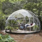 JJENXYYDS Tente à dôme Transparent de 12 Pieds,3,6 m/12 Pieds extérieur 4 8 Personnes Tente Igloo à Bulles,Dôme Géodésique pour Abri,avec Couverture en PVC, Porte et fenêtres,pour Patios : Amazon.fr: Sports et Loisirs