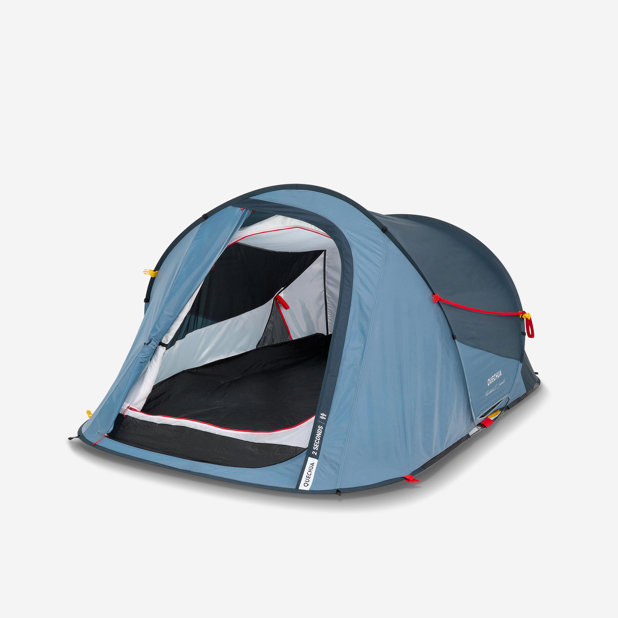 tente-instantanee-166htb.jpg Tente de camping instantanée 2 places, 2 Seconds bleu – Image 1