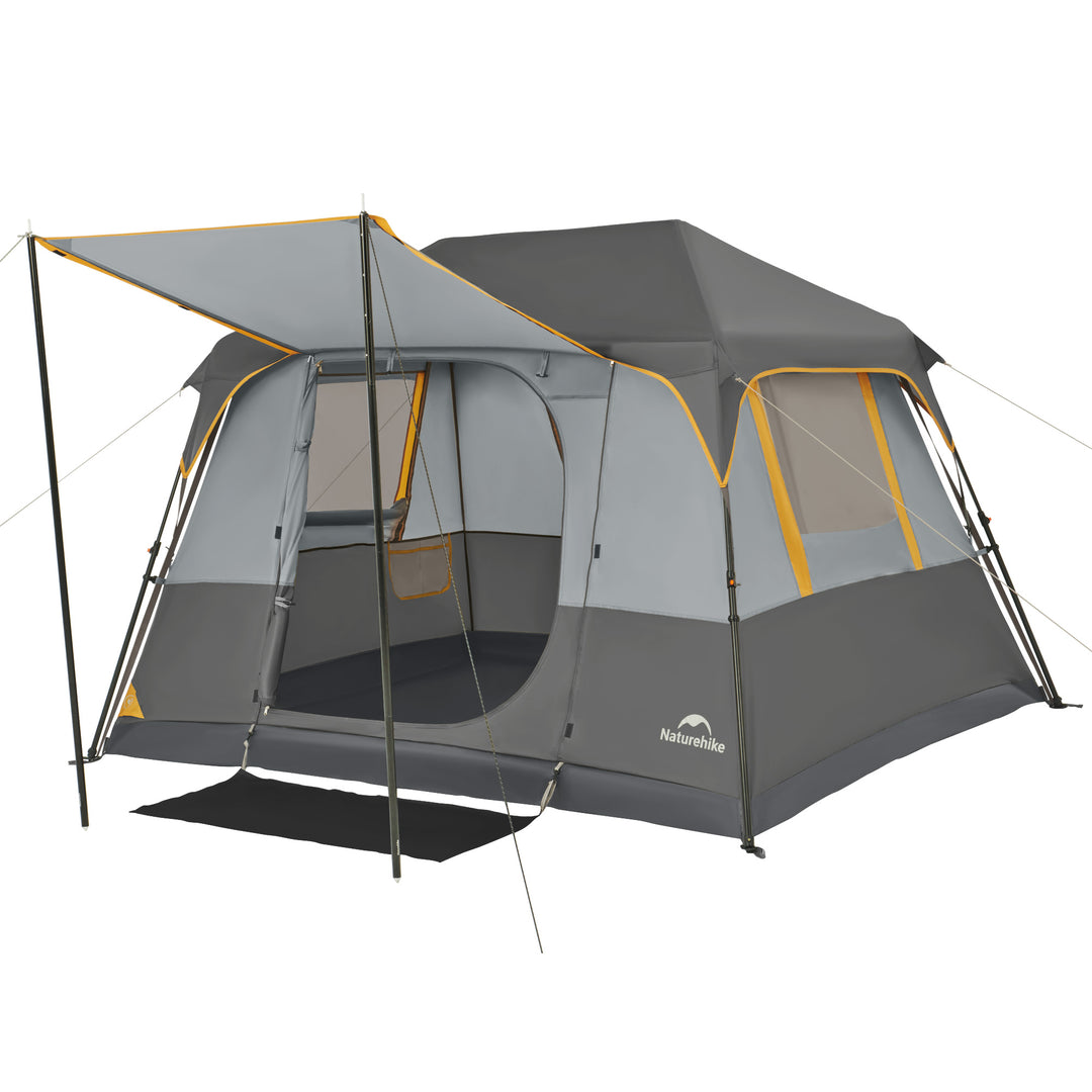 tente-instantanee-930rdj.jpg Tente de camping Cape™ 5.2 pour 4 personnes, forme carrée et pop up – Image 1