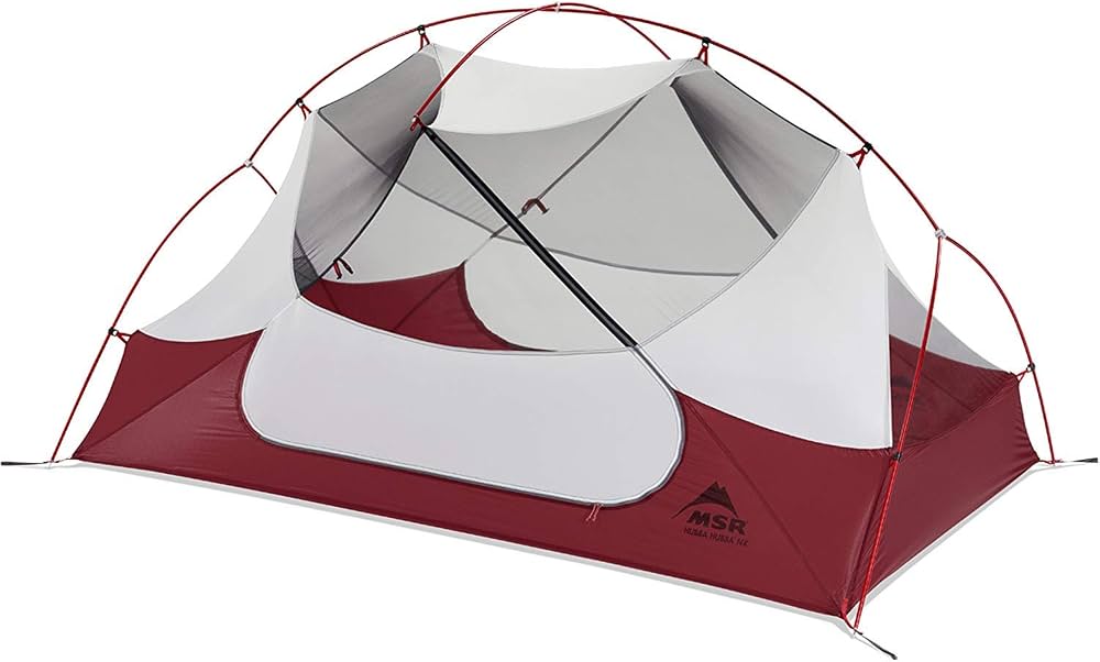 tente-msr-hubba-hubba-2-places-655idf-1.jpg MSR Hubba Hubba NX Tente Ultra légère pour Deux Personnes, Seulement 1,6 kg, Gris Clair : Amazon.fr: Sports et Loisirs – Image 1