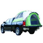 Tente NAPIER Backroad verte sur benne lit 1,82m Pour tous pick up avec cabine rallongée : Amarok, Dmax,Ford Ranger, Hilux, Mazda, Navara