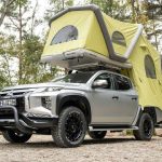 Une tente gonflable pour pick up : l'option gonflée du Mitsubishi L200 Vanlife Magazine