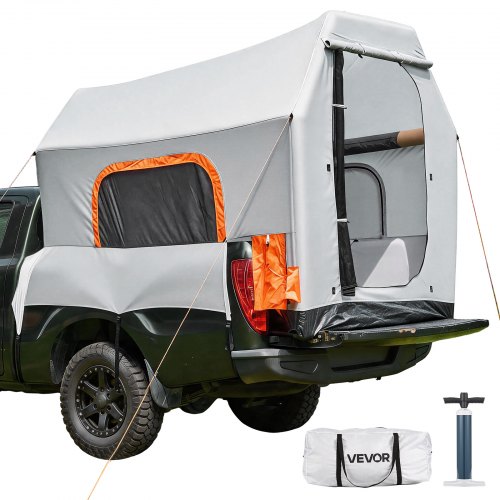 tente-pick-up-788wfk-1.jpg VEVOR Tente de Pick Up Gonflable, Tente de Camping sur Benne de Camionnette 219x165x183 cm, pour Randonnée en Plein Air, Imperméable PU2000 mm, ... – Image 1