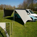 your GEAR Tropea TC Auvent van UV 50+ Tarp coton voile d'ombrage pour fourgon et camping car