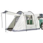 Skandika Tente Tunnel Camper Tramp Protect | Auvent pour Mini Bus Van 2 4 Personnes, Sol Cousu, étanche, Colonne d'eau 3000 mm | Tente pour fourgonnette, Minivan, Plein air, Camping : Amazon.fr: Auto et Moto