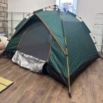 Tente camping pliage rapide 2x1.90m h 1m35/40 double toit