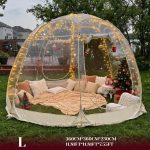 Tente Ronde Transparente Pop Up en PVC | Jardin – Comptoir Santé & Beauté®