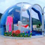 Chine Tente à dôme à bulles en aluminium transparent pour 6 8 personnes personnalisées pour les fournisseurs d'hôtels de fête, fabricants Vente en gros directe d'usine UNIQUE