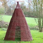 Tipi en osier tente d'enfants, vente au meilleur prix