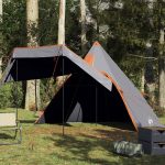 Homgoday Tipi Tente de camping imperméable pour 5 personnes Gris Tonnelle pliable Tonnelle de jardin pour camping, fêtes, mariages, terrasse, patio, extérieur, plage pergolas : Amazon.fr: Sports et Loisirs