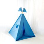 Tente tipi extérieure, tipi Blue tente imperméable à l'eau Garden Cozydots.com