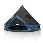 your GEAR Zelt Ravello 400 Tente tipi 4 6 pers., tente familiale, tapis de sol, étanche