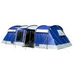 Tente tunnel familiale Montana 8 Sleeper 8 Personnes 3 cabines sombres